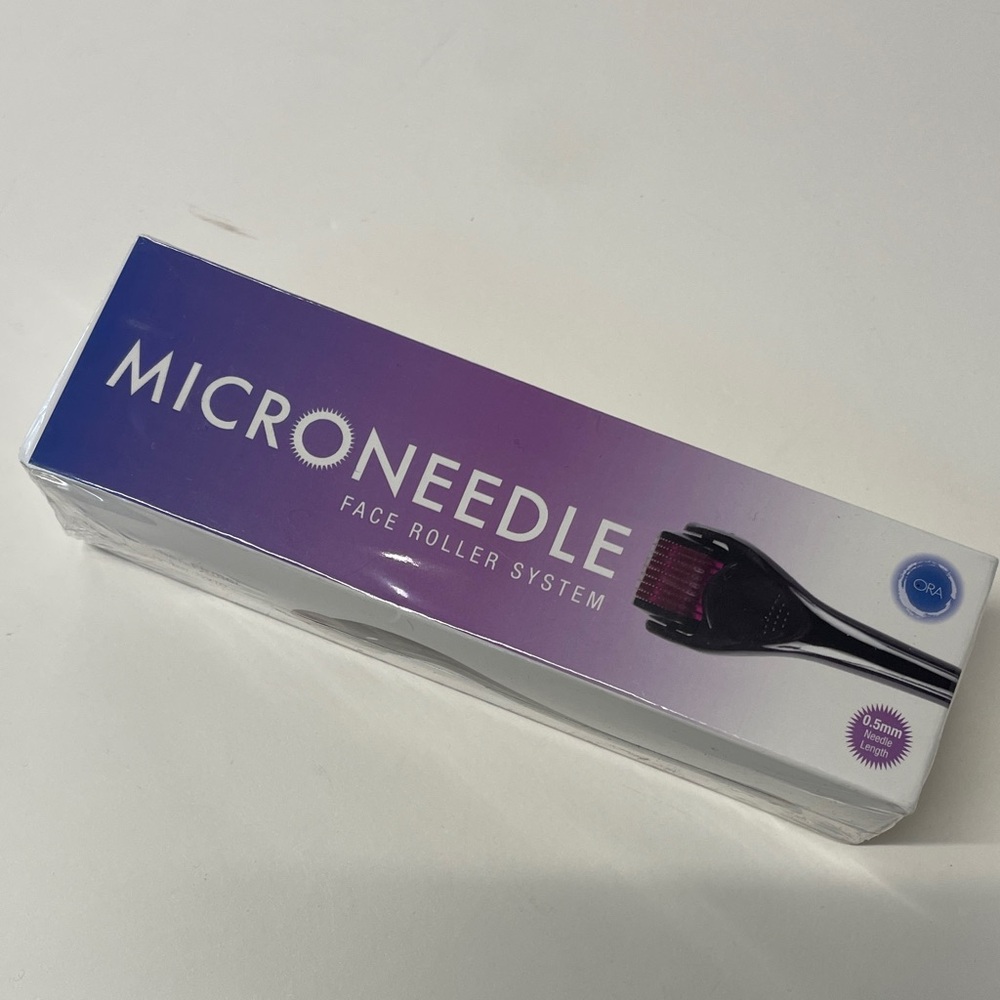 ORA Microneedle Face Roller System - New in sealed box, never used